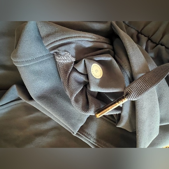 Lululemon Womens lounge Pants 6 Code Blue Ankle Tapered Pull On Logo comfy soft - Picture 6 of 6